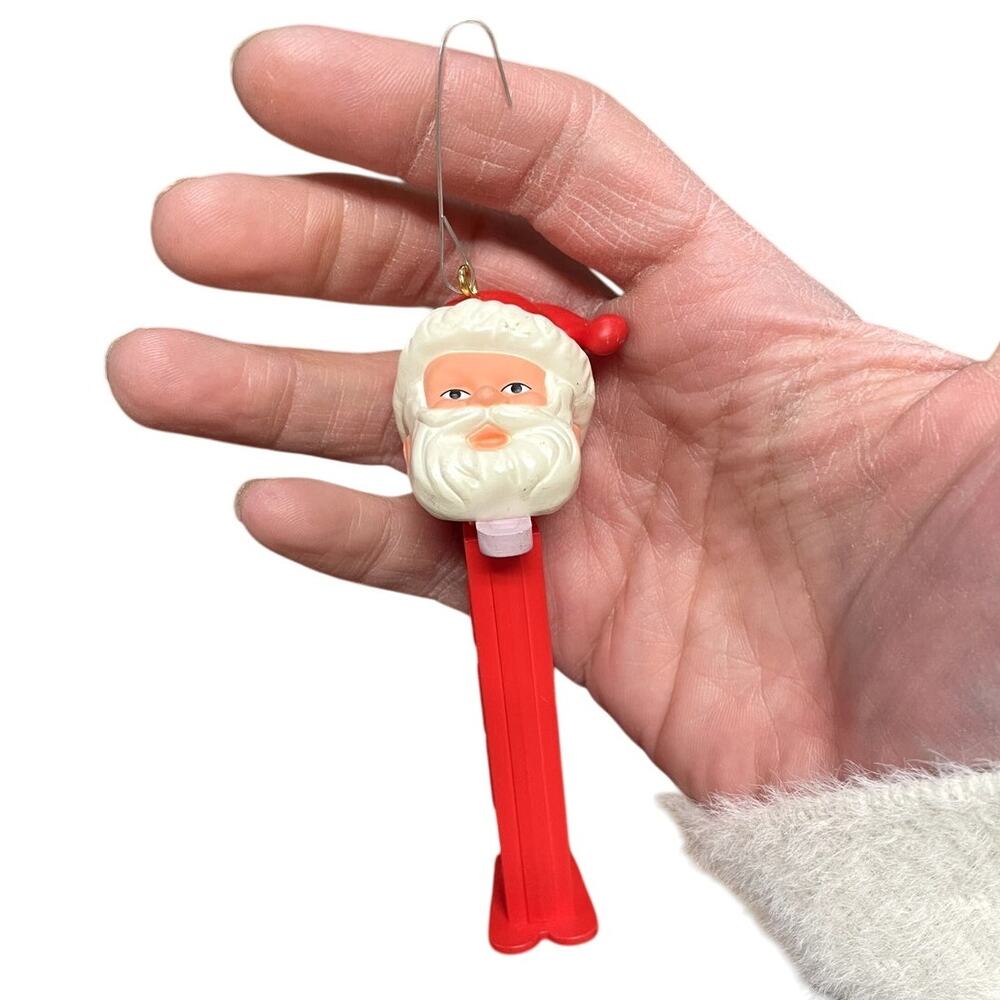 Vintage 95' Santa PEZ Dispenser Ornament